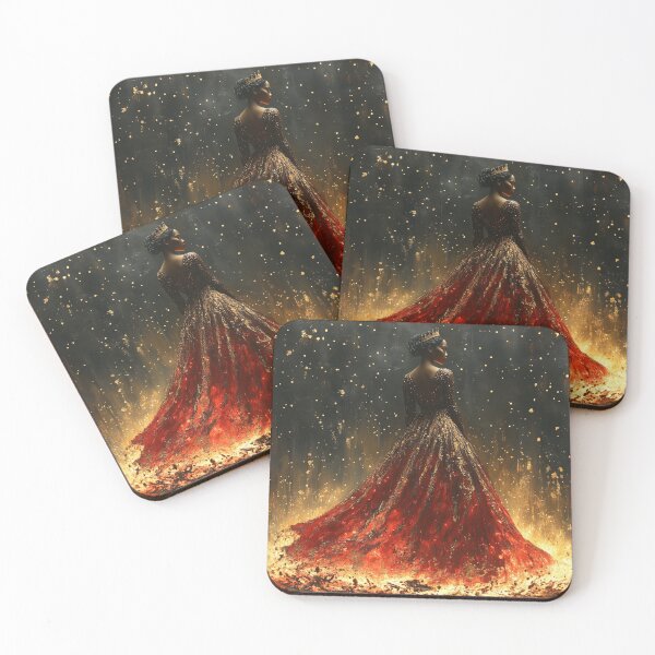 Item preview, Regal Phoenix Queen in a Fiery Gown designed and sold by regalaibylondon.