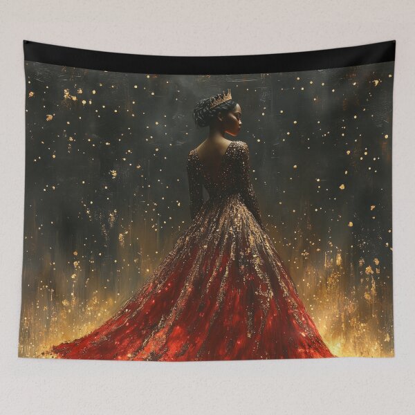 Item preview, Regal Phoenix Queen in a Fiery Gown designed and sold by regalaibylondon.