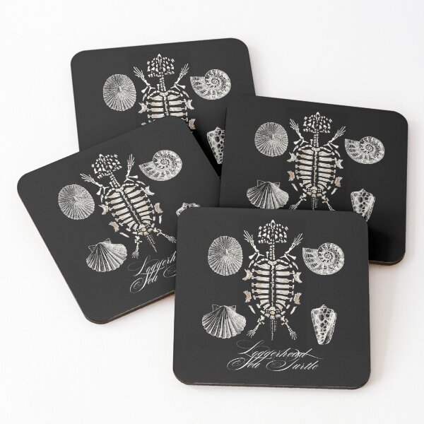 Item preview, Loggerhead Sea Turtle Skeleton With Shells Drawing Design designed and sold by EarthArtDesigns.