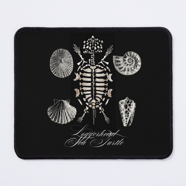 Item preview, Loggerhead Sea Turtle Skeleton With Shells Drawing Design designed and sold by EarthArtDesigns.