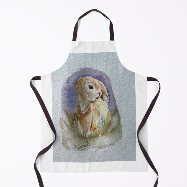 Item preview, Fluffy bunny rabbit designed and sold by AnjuPaintings.