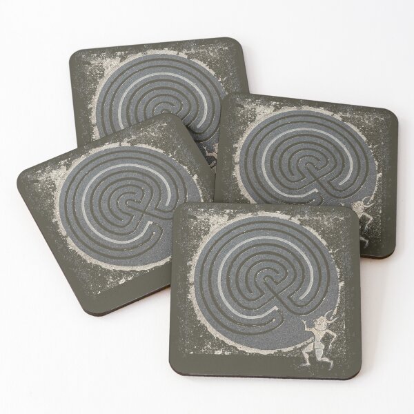 Item preview, Ancient Greek Mythology Minotaur Labyrinth Crete Knosis designed and sold by AuroraXGreen.