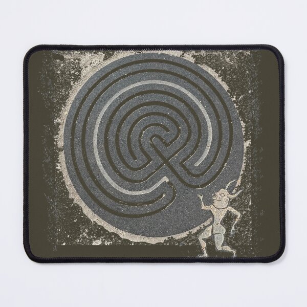 Item preview, Ancient Greek Mythology Minotaur Labyrinth Crete Knosis designed and sold by AuroraXGreen.