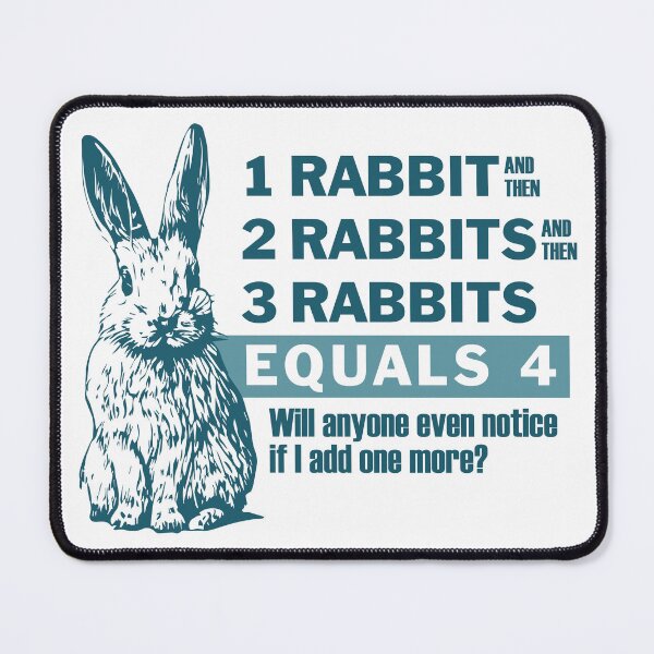 Item preview, Rabbit Math designed and sold by Stacy DeKoekkoek.