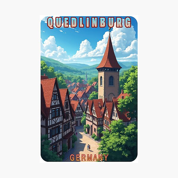 Item preview, Quedlinburg - Germany designed and sold by WhereTheFunIs.