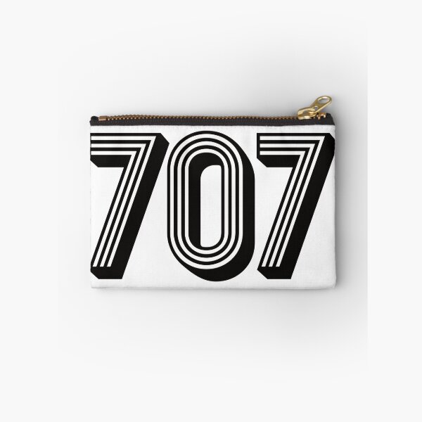 Item preview, 707 Area Code - North Bay Retro NorCal - Santa Rosa, Vallejo, Napa, Fairfield, Rohnert Park, Petaluma, Benicia, Clearlake, Sonoma - Vintage California -  CA Area Code Number 707 designed and sold by TheIconShop.