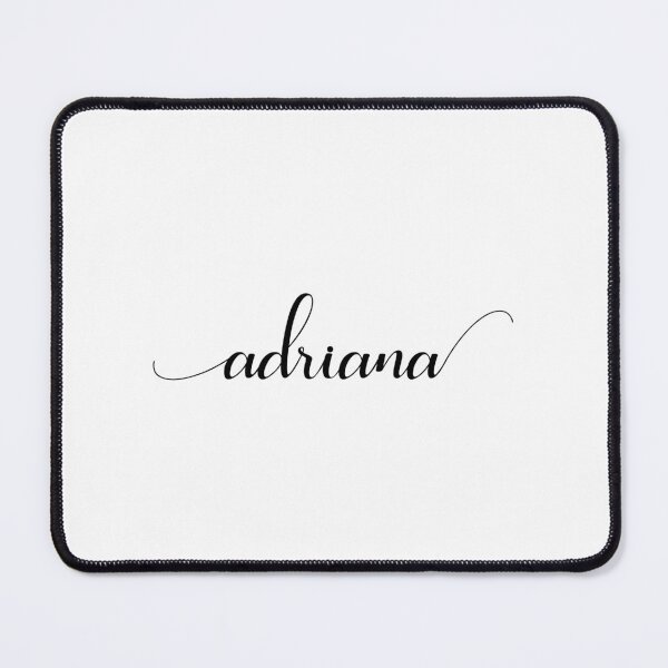 Item preview, Adriana - Custom name on delicate black cursive font designed and sold by To the Lua.