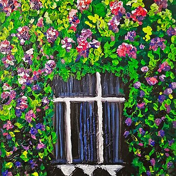 Artwork thumbnail, Bougainviellas on a Sunday by Malinda Knowles