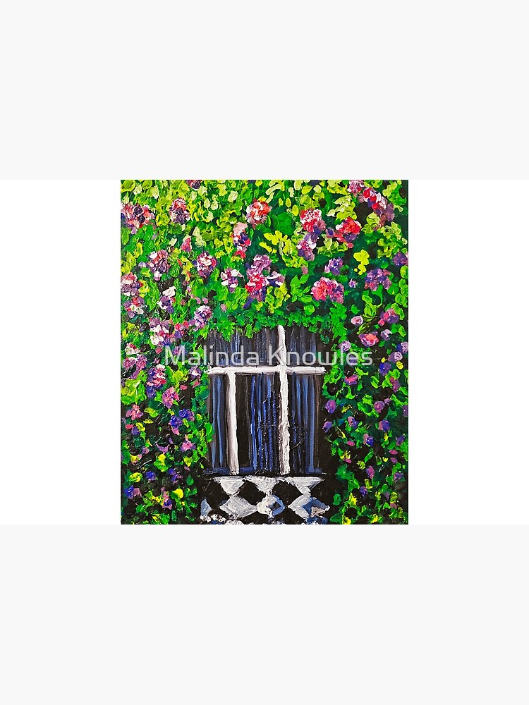 Thumbnail 2 of 2, Laptop Sleeve, Bougainviellas on a Sunday designed and sold by msmali006.