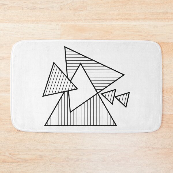 Item preview, Geometric Triangle Design | Modern Art with Triangles designed and sold by TurtleDojo.