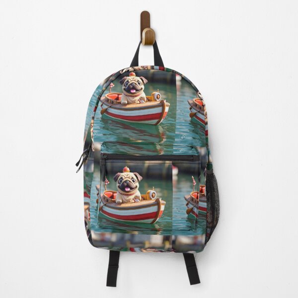Item preview, puggy row boat designed and sold by pug-maniac.