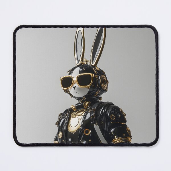 Item preview, Surrealistic photo of Robot-Bunny  designed and sold by Artificial Craft.