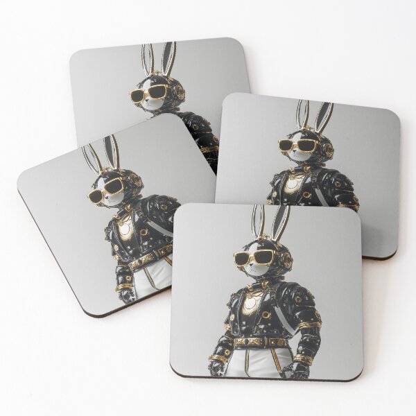 Item preview, Surrealistic photo of Robot-Bunny  designed and sold by Artificial Craft.