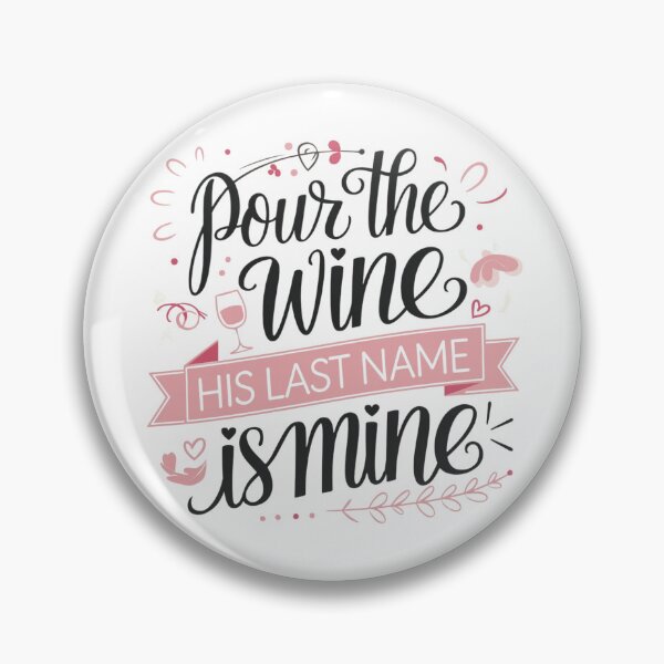 Item preview, Bachelorette design, pour the wine designed and sold by AlureDesigns.