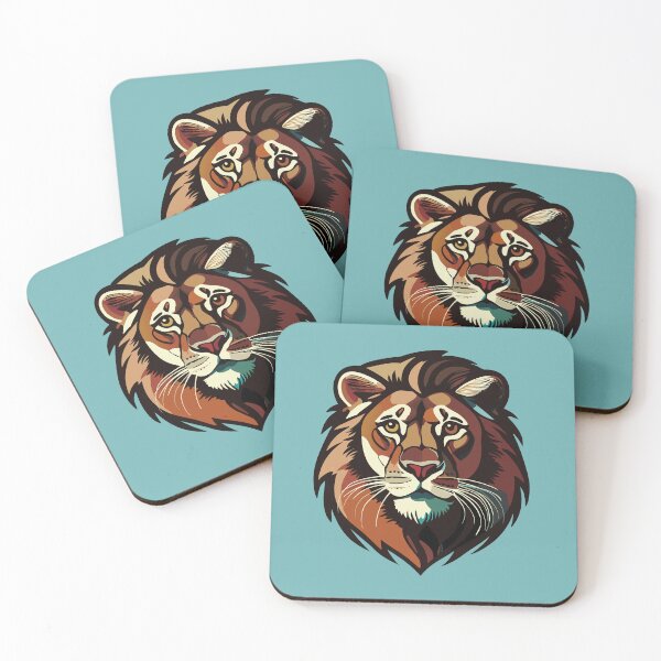 Item preview, Dignified Lion Face designed and sold by Maachiel.