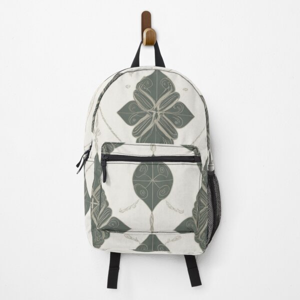 Item preview, Midnight Green Reminiscient Argyle Pattern White Background designed and sold by burbankdesigns.