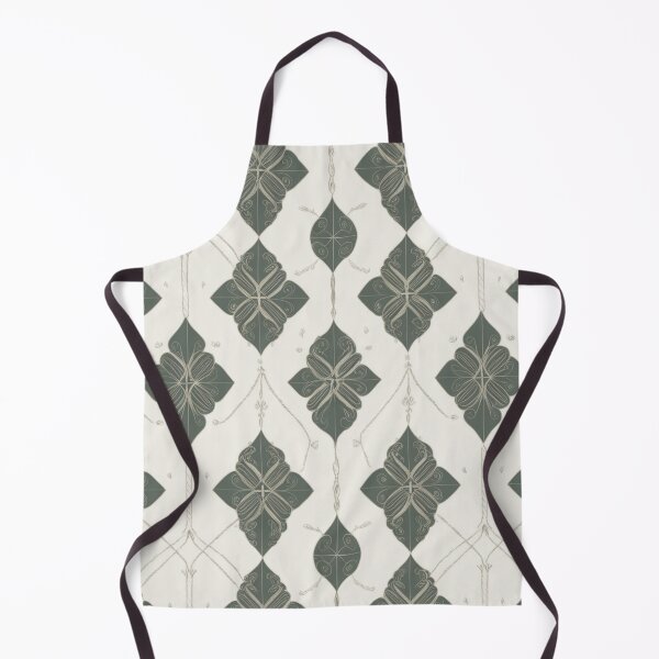 Item preview, Midnight Green Reminiscient Argyle Pattern White Background designed and sold by burbankdesigns.