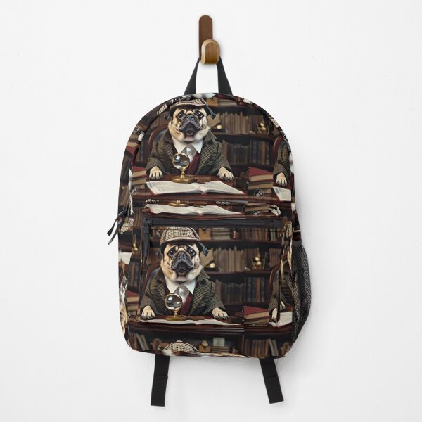 Item preview, Little puggy Sherlock Holmes. designed and sold by pug-maniac.