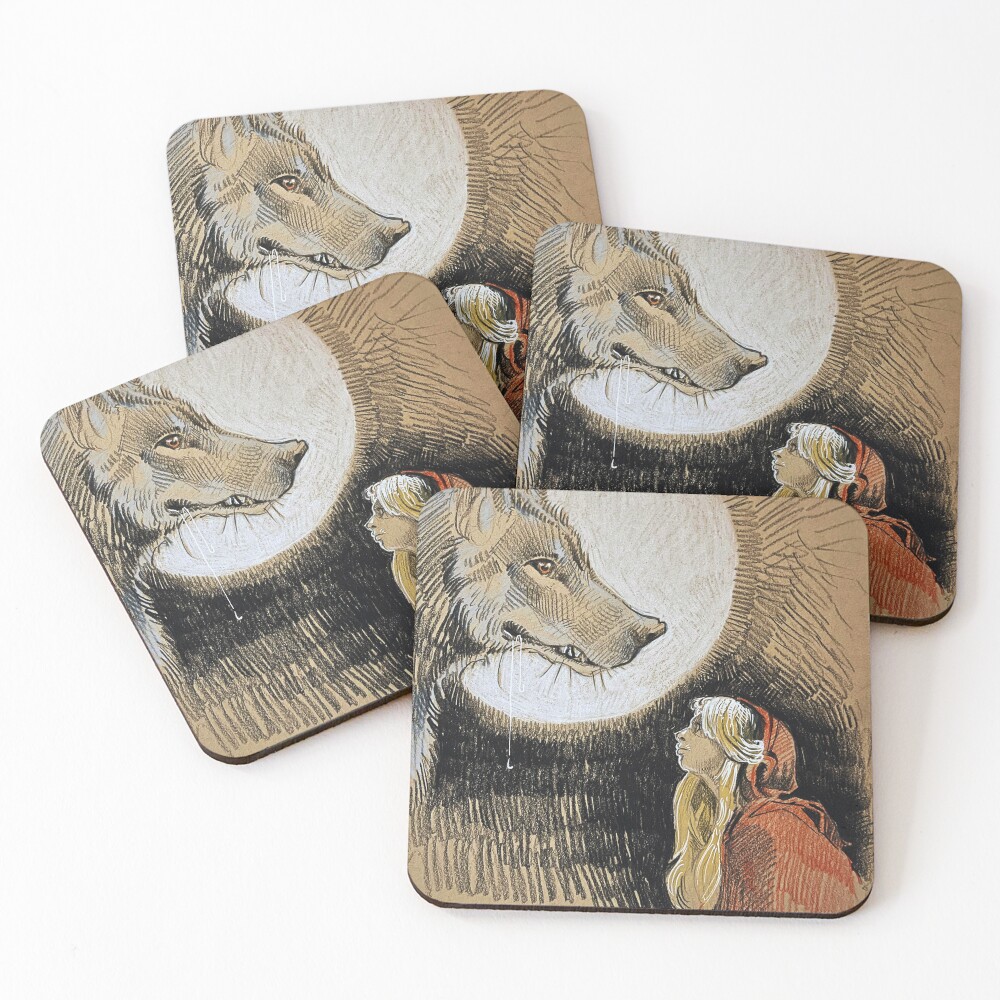 Item preview, Coasters (Set of 4) designed and sold by RagsDrag.