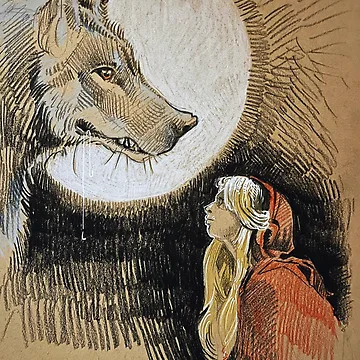 Artwork thumbnail, Red Riding Hood by RagsDrag
