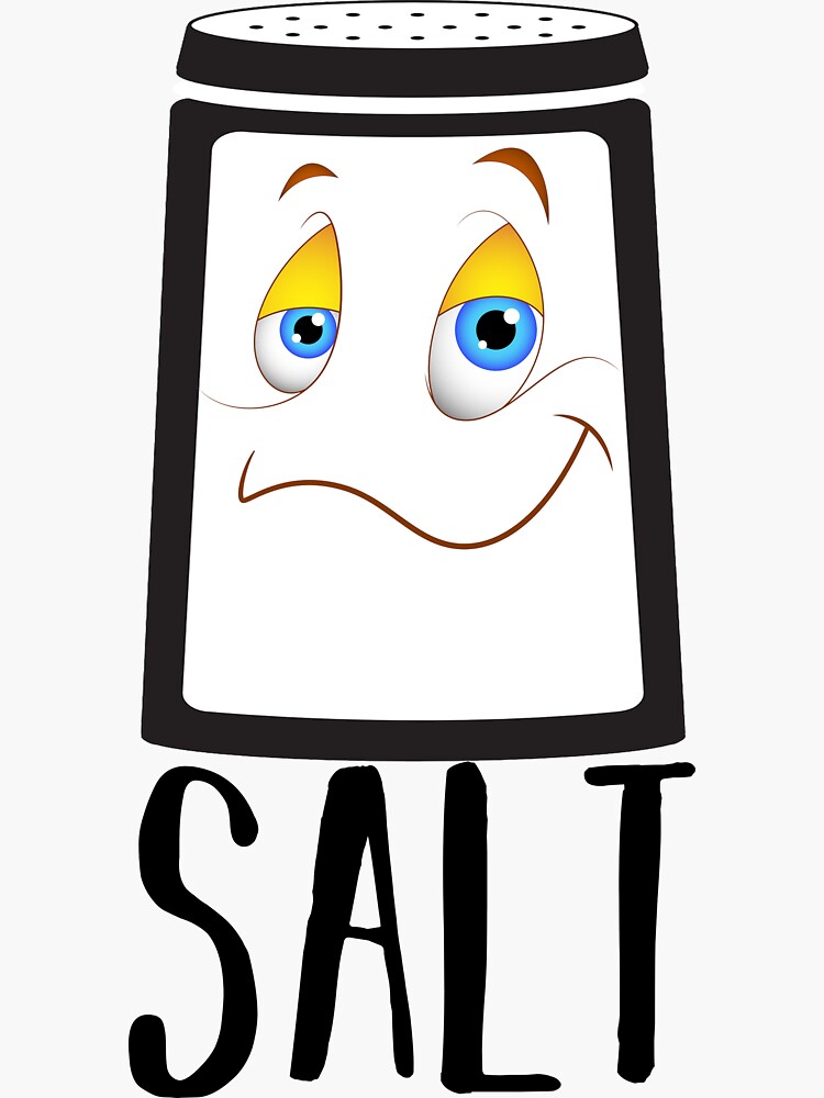 "cool salt and pepper shakers" Sticker by jcorres Redbubble