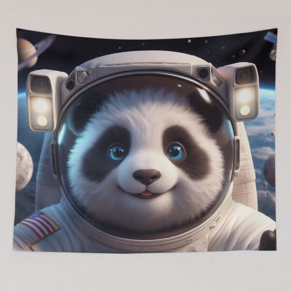 Item preview, Astronaut Panda 2 designed and sold by PANDALOVEART.
