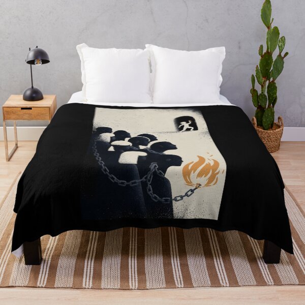 Item preview, The Man Escaping Plato's Cave designed and sold by Idea-Artwork.