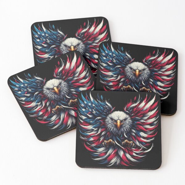 Item preview, patriotic american eagle  designed and sold by R-market.