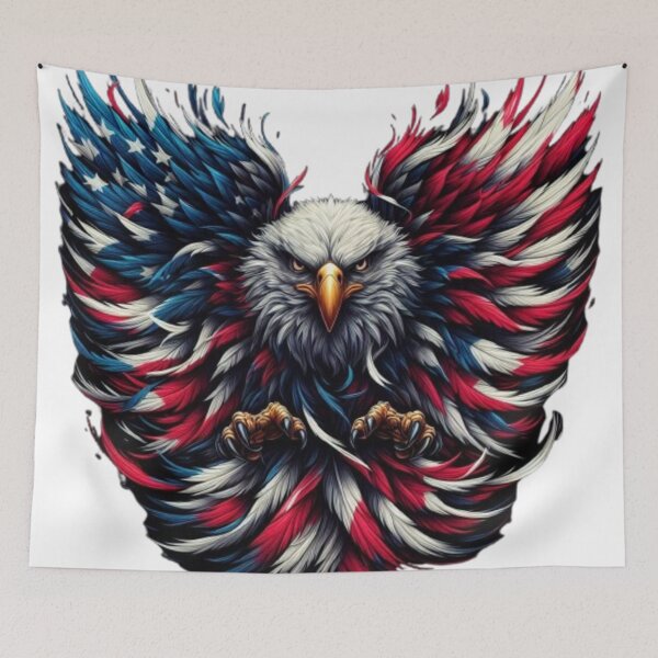 Item preview, patriotic american eagle  designed and sold by R-market.