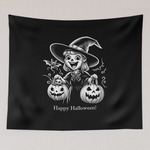 Item preview, Happy Halloween to All Witches Big and Small | Get your outfit ready for a spooky time! | designed and sold by pafkrusk.