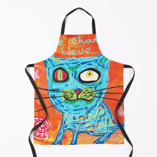 Item preview, Chat Bleue designed and sold by Peoples-Dog.