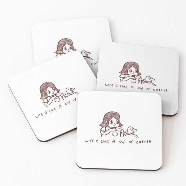Item preview, Life is like a cup of coffee designed and sold by Orandomshop.