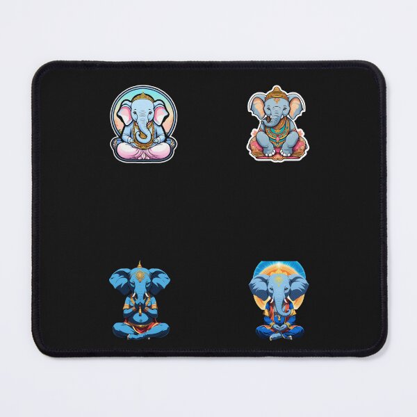 Item preview, Elephant Meditating HD Sticker Set / T Shirt designed and sold by Designsleashed.