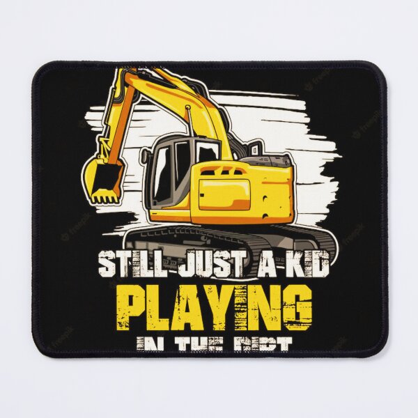 Item preview, Excavator Operator Equipment - Heavy Machinery Expert Design designed and sold by BubbleSpy.