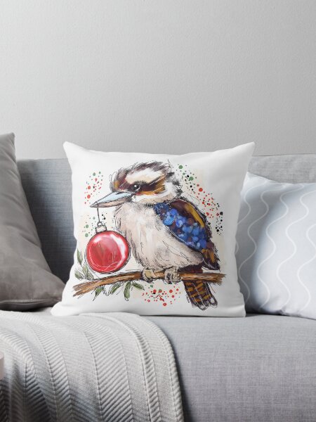 Item preview, Christmas Kookaburra designed and sold by TraceyMackieArt.