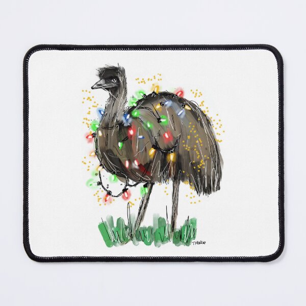 Item preview, Christmas Emu designed and sold by TraceyMackieArt.
