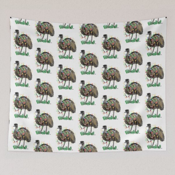 Item preview, Christmas Emu designed and sold by TraceyMackieArt.