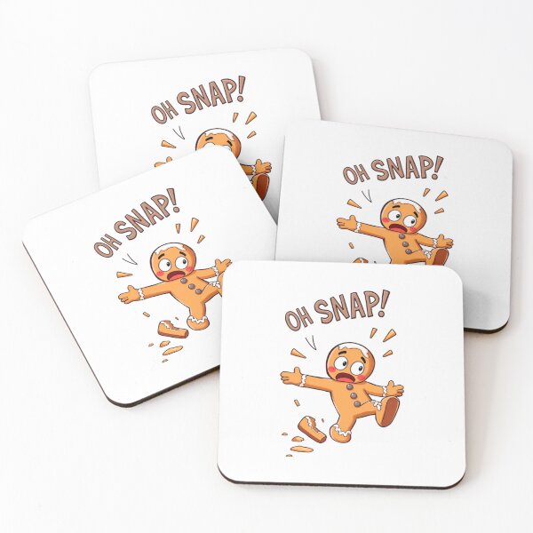 Item preview, Oh Snap! Gingerbread Man Funny Design designed and sold by damiang.