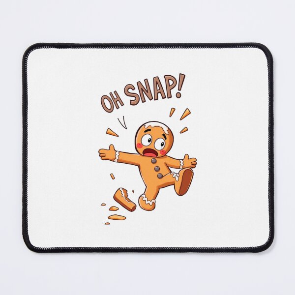 Item preview, Oh Snap! Gingerbread Man Funny Design designed and sold by damiang.