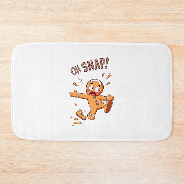 Item preview, Oh Snap! Gingerbread Man Funny Design designed and sold by damiang.