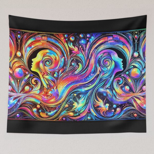 Item preview, Cosmic Choir- Vibrant Harmony of Color and Form designed and sold by WheelieGdArt.
