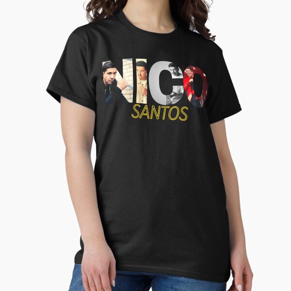 Aperçu de l'œuvre T-shirt / autocollant Nico Santos HD créée et vendue par Designsleashed.