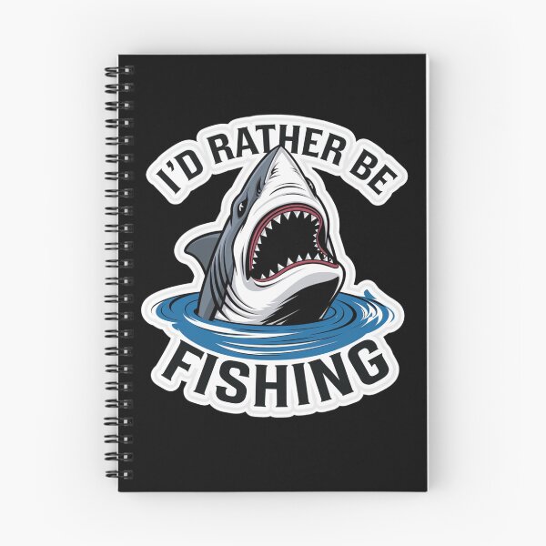 Item preview, I'd Rather Be Fishing Shark Design designed and sold by Peter Stawicki.