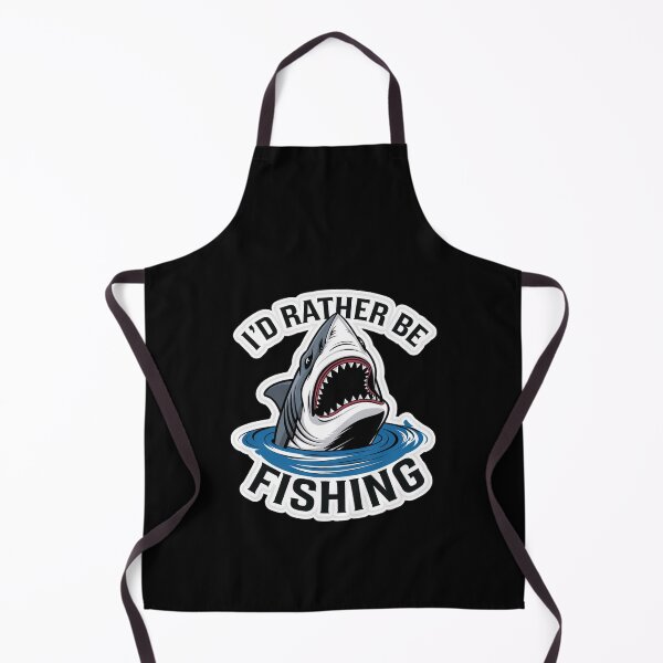 Item preview, I'd Rather Be Fishing Shark Design designed and sold by Peter Stawicki.