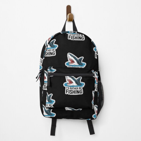 Item preview, I'd Rather Be Fishing Great White Shark Design designed and sold by Peter Stawicki.