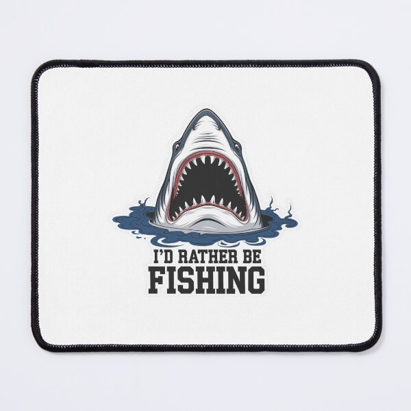 Item preview, I'd Rather Be Fishing Black Mouth Design designed and sold by Peter Stawicki.