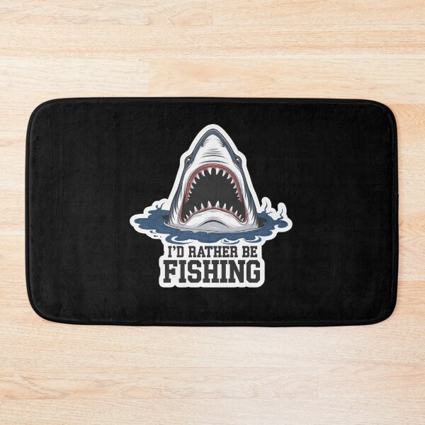 Item preview, I'd Rather Be Fishing Black Mouth Design designed and sold by Peter Stawicki.