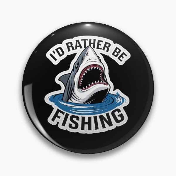 Item preview, I'd Rather Be Fishing Profile Shark Design designed and sold by Peter Stawicki.