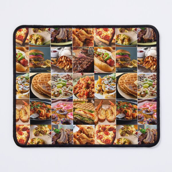 Item preview, Mouthwatering Food Lovers Collage designed and sold by ColorfulPrints.