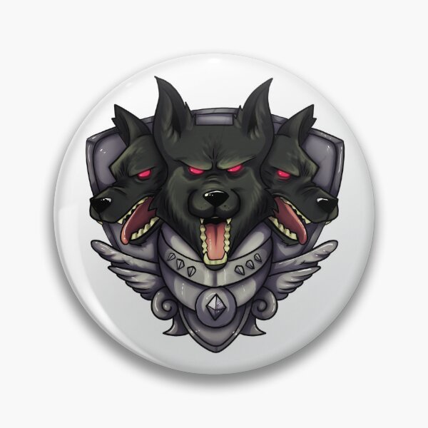 Item preview, Cerberus Shield designed and sold by GrandVerseComic.